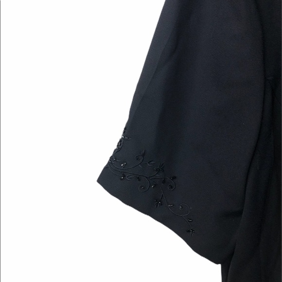 SAG HARBOR VINTAGE BLACK DRESS - Picture 5 of 6